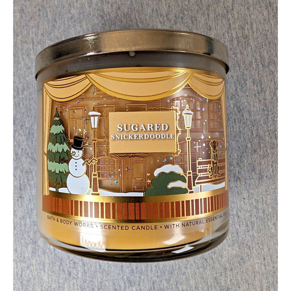 Bath & Body Works Sugared Snickerdoodle Scented Jar Candle 14.5 oz